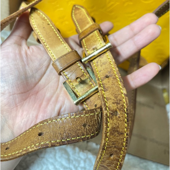 Louis Vuitton Vernis Yellow Backpack Vintage Monogram Purse Murray Tote … - Picture 9 of 16